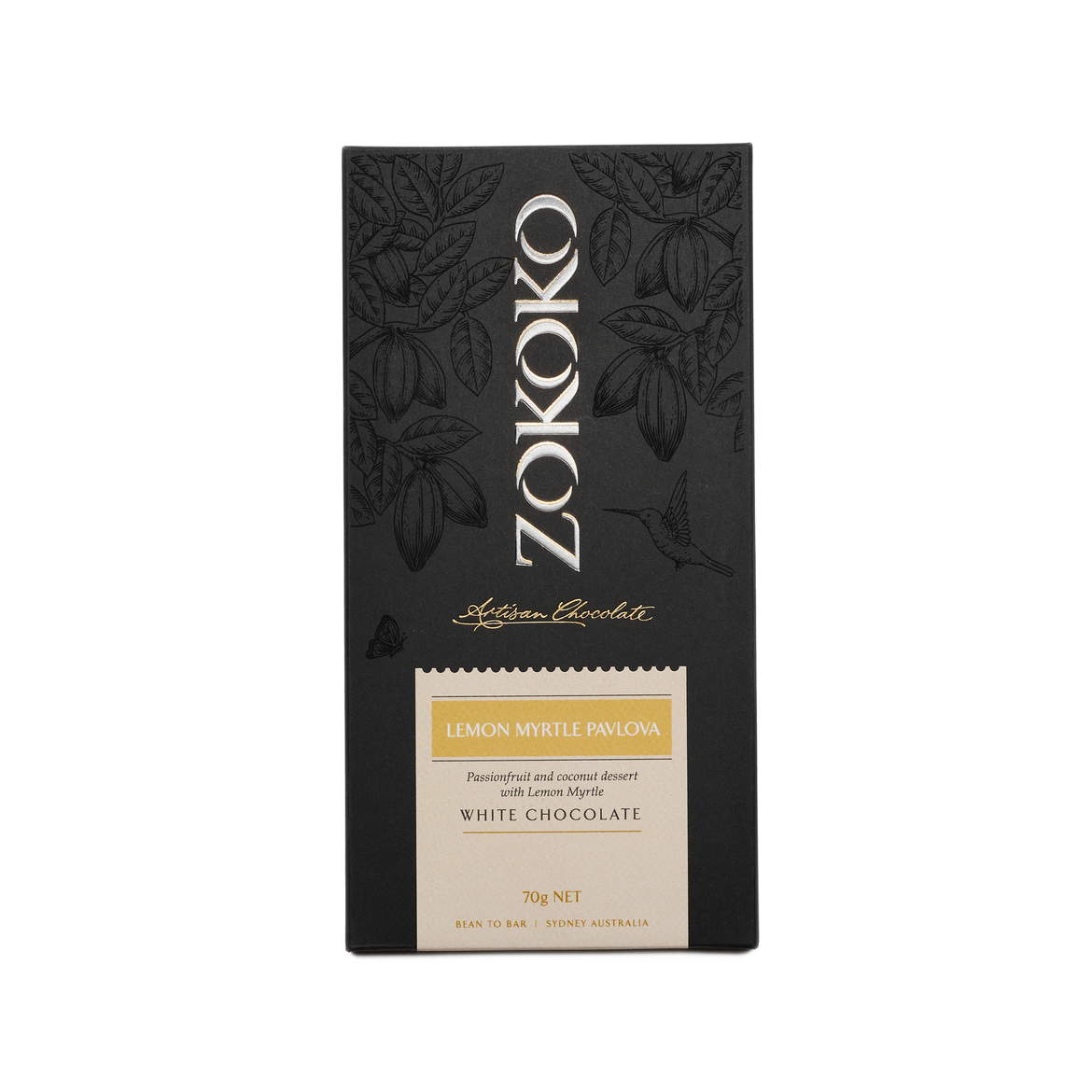 Lemon Myrtle Chocolate White Chocolate Bars Zokoko